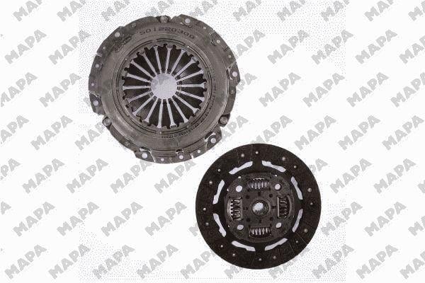 DEBRİYAJ SETİ FORD FOCUS 03> 1.6-1.8 BENZİN VOLVO C30 1.6 06>12 S40 II 1.6 05>12 V50 1.6 06>12 RULMANSIZ