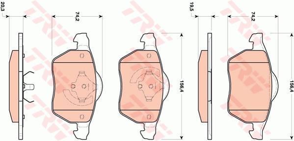DİSK BALATA ÖN AKS ARKA AKS RENAULT MEGANE I BA0/1 -MEGANE I CLASSİC LA0/1 SAAB 9-5 YS3E -9-5 ES TATE YS3E VW PASSAT B5 3B2 -PASSAT B5 VARİANT 3B5 1999->2003