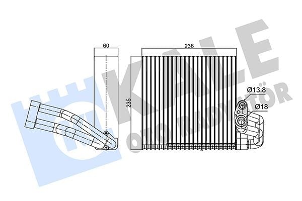 EVAPORATOR FOCUS 7 C-MAX