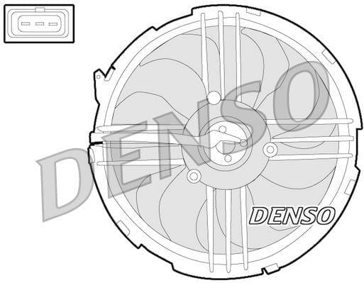 FAN. RADİATOR SEAT AROSA 6H 97-04