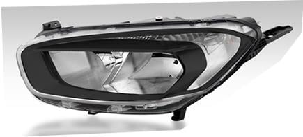 FAR SOL SİYAH ÇERÇEVELİ TRANSİT COURIER 14 > MOTORLU H15 H7 PY21W
