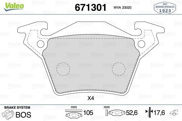 FREN BALATASI ARKA MERCEDES VITO W638 96>03