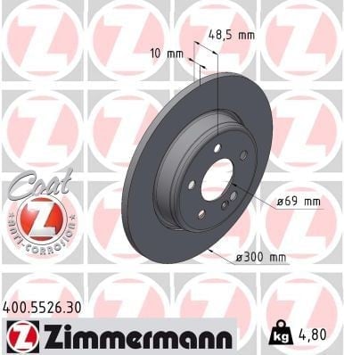 FREN DISKI ARKA MERCEDES C-CLASS W205 S205 C205 A205