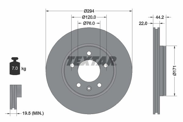 FREN DİSKİ ARKA T5-T6