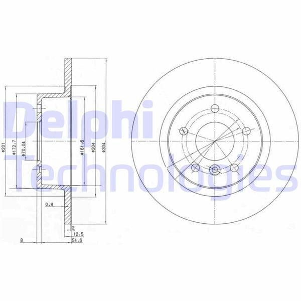 FREN DİSKİ ÇİFTLİ PAKET - BOYALI. DELİKSİZ ARKA LAND ROVER DISCOVERY. RANGE ROVER 1994 > 07/2012