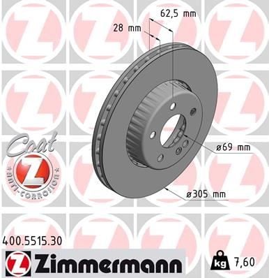 FREN DISKI ON MERCEDES W205 S205 C205 A205 W213 S213 C238