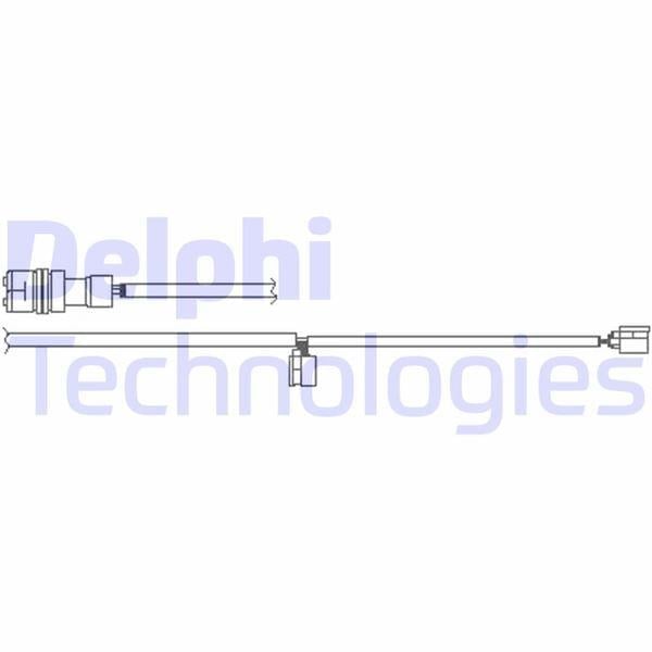 FREN İKAZ KABLOSU ARKA PORSCHE 911 996 - LP1301 -