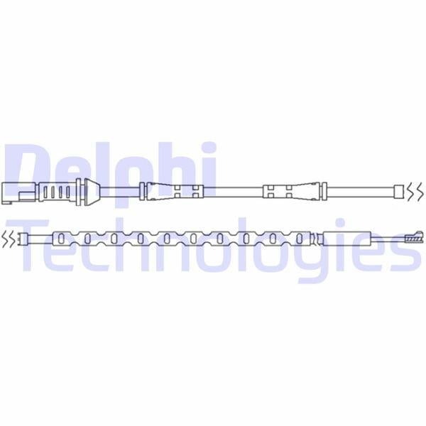 FREN İKAZ KABLOSU ÖN BMW 5 SERİES F07. 7 SERİES F01/F02 10/09>