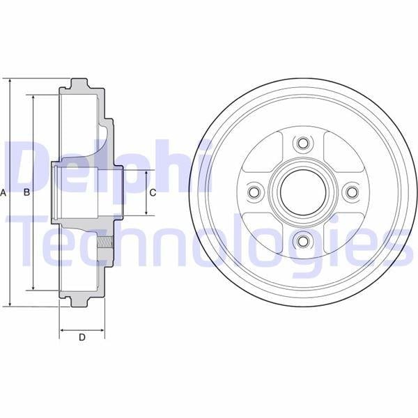 FREN KAMPANASI ARKA OPEL AGİLA / SUZUKI WAGON R 00>