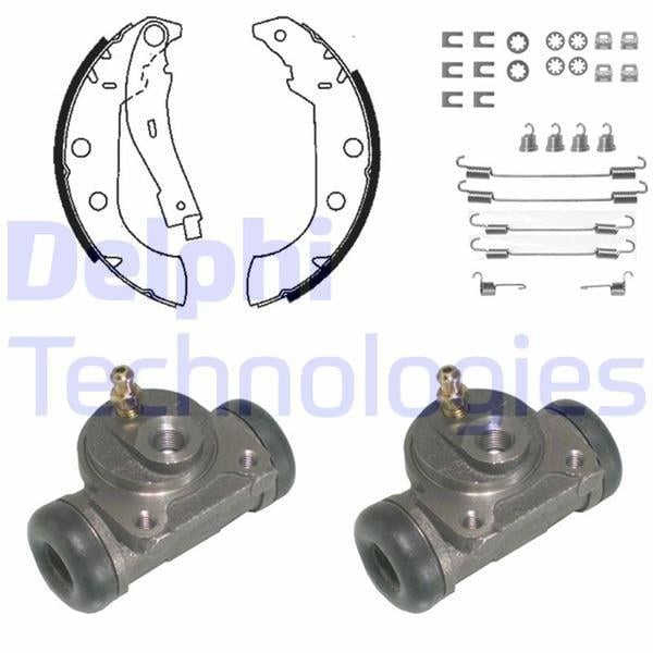 FREN PABUÇ KİTİ ARKA CITROEN XSARA / PEUGEOT 306 02/93>