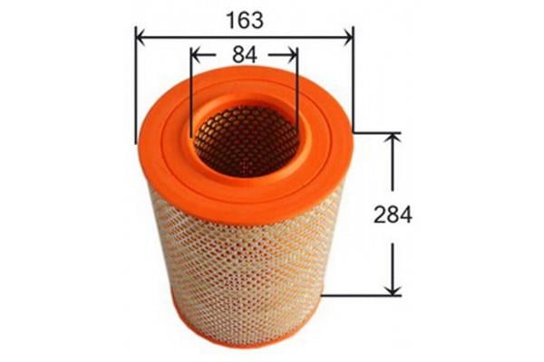 HAVA FİLTRESİ BOXER-JUMPER-DUCATO 94-02 1.9TDI-2.5TD-2.0i-2.8D-2.8HDI-2.8TDI-2.8JTD