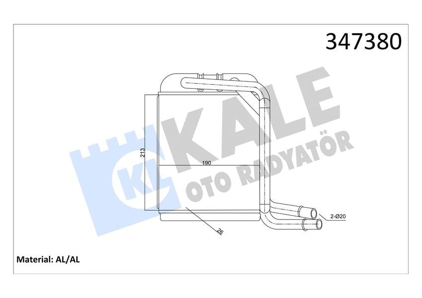 KALORİFER RADYATÖRÜ TRANPORTER T5-T6 03 >
