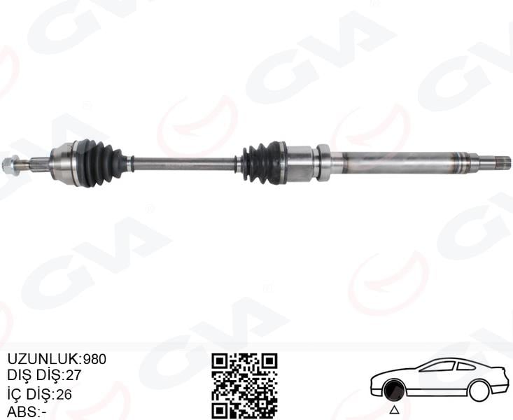 KOMPLE ÖN AKS SAĞ CONNECT 14> 1.6 TDCI