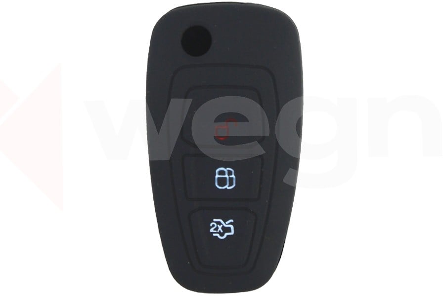 KONTAK ANAHTAR KUMANDA KORUYUCU KILIF SİLİKON FORD TRANSIT-MONDEO-FOCUS-RANGER-C MAX-S MAX SİYAH