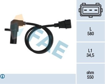 KRANK MİLİ DEVİR SENSÖRÜ ASTRA G-ZAFIRA A 1.4/1.6 16V X14XE-X16XE