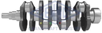 KRANK MİLİ HYUNDAI ACCENT ERA. GETZ 1.4L G4EE benzinli 06-10