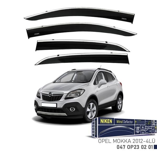 KROMLU CAM RÜZGARLIĞI OPEL MOKKA 2012- 4LÜ
