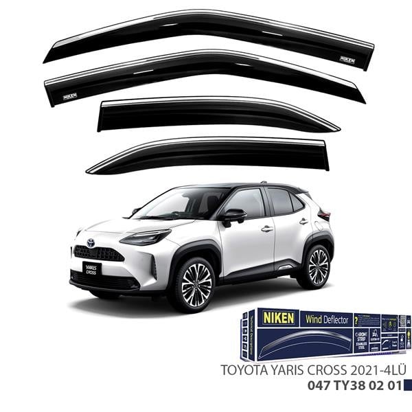 KROMLU CAM RÜZGARLIĞI TOYOTA YARIS CROSS 2021- 4LÜ