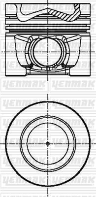 MOTOR PİSTON SEGMAN STD GOLF-A3-TT-SUPERB-2.0 TDI 16V