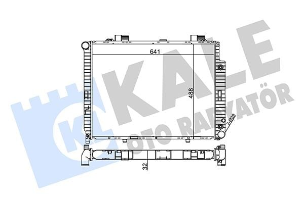 MOTOR SU RADYATORU MERCEDES M111 OM611 C208 A208 W210 S210