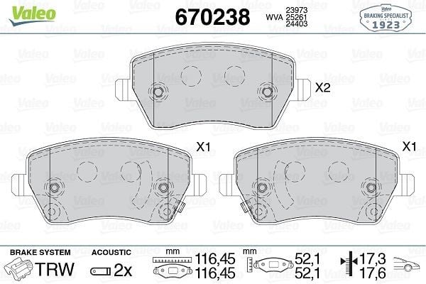 ÖN BALATA NISSAN MICRA 10 > 1.2 SWIFT 05> 1.3-1.5-1.6 OPEL AGILA 08> 1.0-1.2-1.3 CDTI