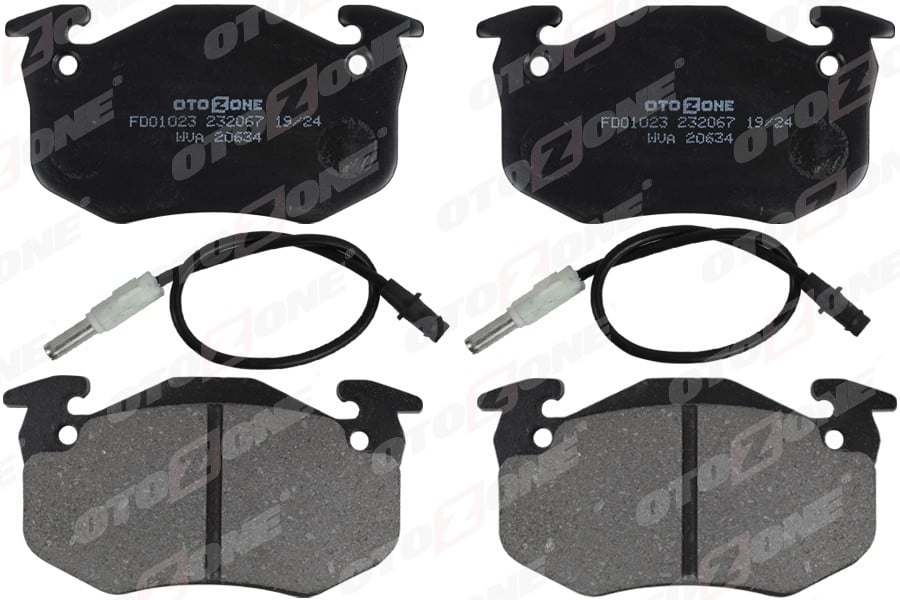 ÖN BALATA RENAULT R5 72>85 CLIO I 91>98 EXPRESS 85>92 TWINGO I 93>07 FİŞLİ