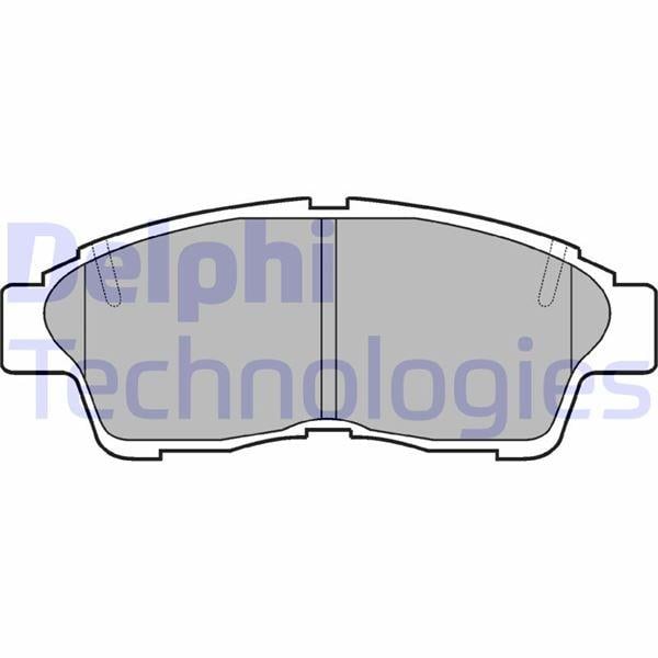 ÖN BALATA TOYOTA COROLLA 1.3 12V 92-95 1.6 SI-2.0D 92-97 132.8x17.5x52.9