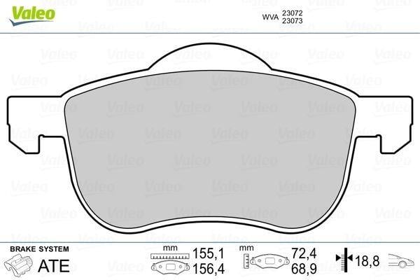 ÖN BALATA VOLVO S60 00-10 S80 98-06 V70 97-07 XC70 00-07 S70 97-00