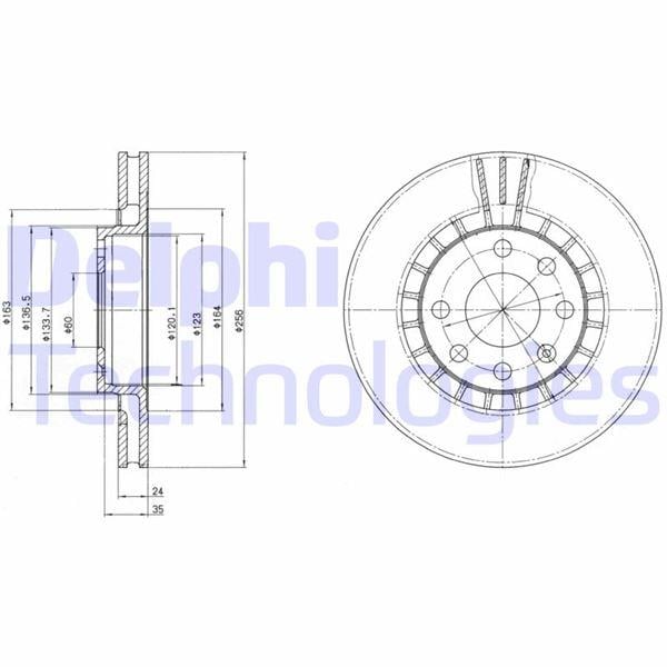 ÖN FREN AYNASI ASTRA F-VECTRA A-B-CALIBRA A-KADETT E-ASCONA C-LANOS 97 >CIELO 256x24x4DLxHAVALI 90487402-93182282-93182304