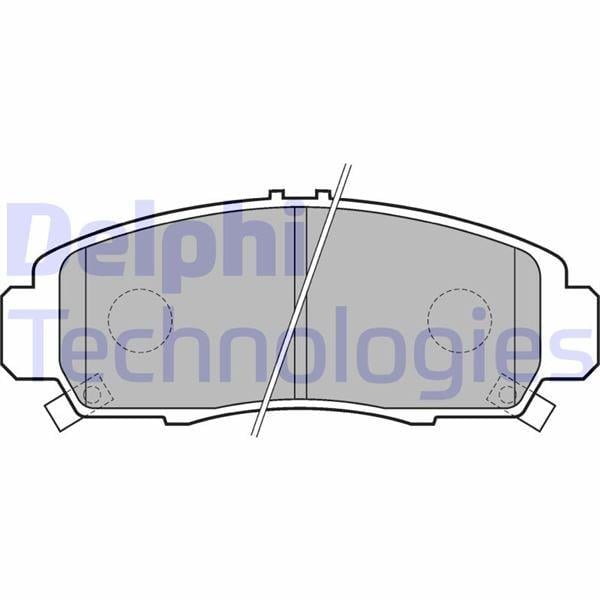 ÖN FREN BALATA HONDA CIVIC 1.6L R16A2 VTEC sedan FD6 06-11 / 1.8L R18A2 FD7 06->