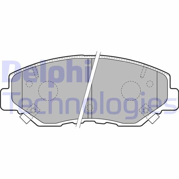 ÖN FREN BALATA HONDA CIVIC 1.6L R16B 4 kapı sedan benzinli FC5 kasa 16-> / CR-V 2.0L K20 RD kasa 02-06