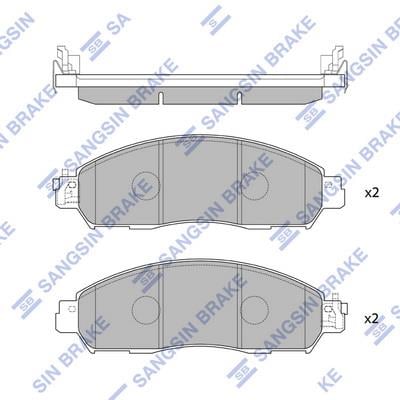 ÖN FREN BALATA NISSAN NAVARA 2.3L YS23 D23 16->
