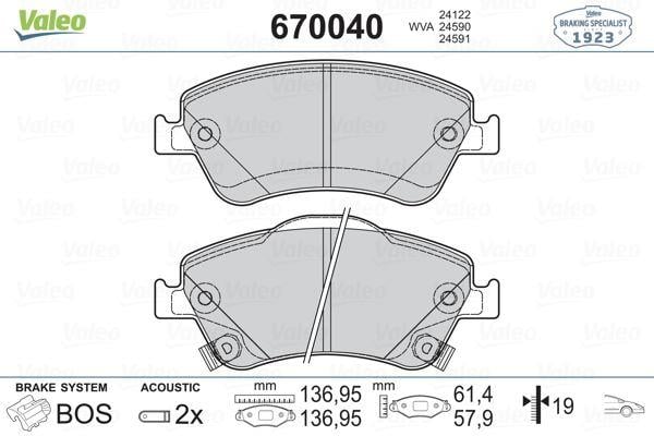 ÖN FREN BALATA TOYOTA AURIS. COROLLA 1.4L 1NDTV NDE150 D-4D dizel 07->