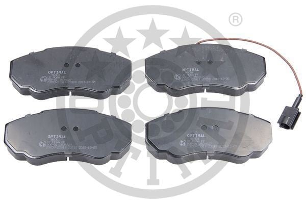 ÖN FREN BALATASI FİŞLİ PEUGEOT BOXER-CITROEN JUMPER-FIAT DUCATO 01>06 KÜÇÜK TİP