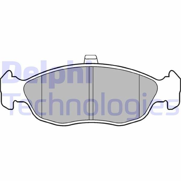 ÖN FREN BALATASI FİŞSİZ PEUGEOT P106 93>04 P205 87>90 P306 93-01 CITROEN XSARA 97>05 SAXO 96>0 3 247mm
