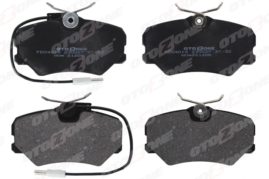 ÖN FREN BALATASI P306 2.0 S16 1993-97 -P405 1.6I 1.8I 2.0I 1.9 SRI-2.0 MI16 CITROEN ZX 2.0 FİŞLİ