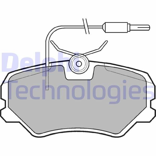 ÖN FREN BALATASI P306 2.0 S16 1993-97 -P405 1.6I 1.8I 2.0I 1.9 SRI-2.0 MI16 CITROEN ZX 2.0 FİŞLİ