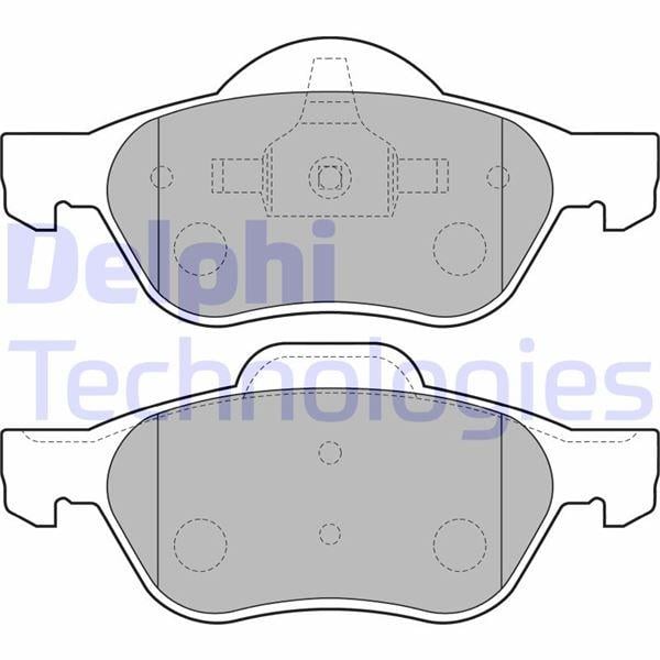ÖN FREN BALATASI RENAULT LAGUNA II 01>05 LAGUNA III 07>15 MEGANE II 02>