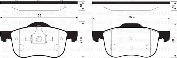 ON FREN BALATASI VOLVO S60 00> S70 97>00 S80 98> V70 97>07 V70 01>07 XC70 00> XC90 02>12 16 JANT