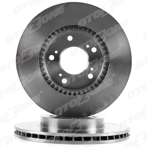 ÖN FREN DİSKİ HAVA KANALLI HONDA CR-V 2.0L B20 96-01 / HR-V 1.6L D16W1 99-07 / PRELUDE 2.0L F20A4 92-96 2.2L H22A4 97-01 282 çap x 5 bijon - Adet disk fiyatıdır