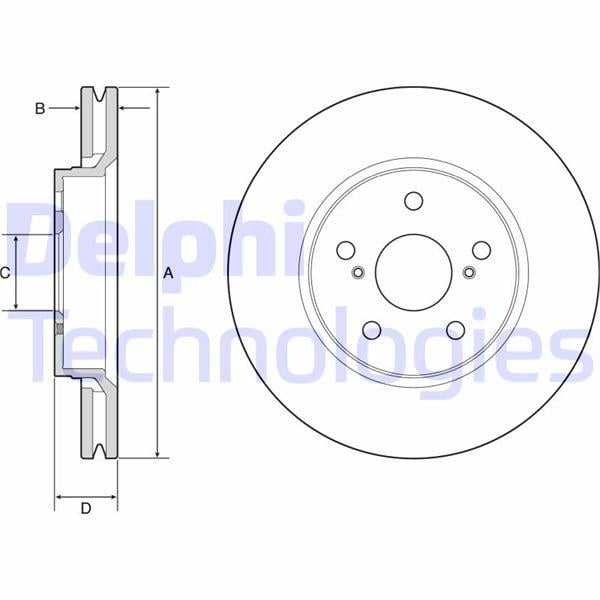 ÖN FREN DİSKİ HAVA KANALLI TOYOTA CH-R 1.2L 8NRFTS NGX10 16-> 1.8L 2ZR-FXE HYBRID ZYX10 ZYX11 16- > - 299 çap X 5 bijon Takım disk fiyatıdır