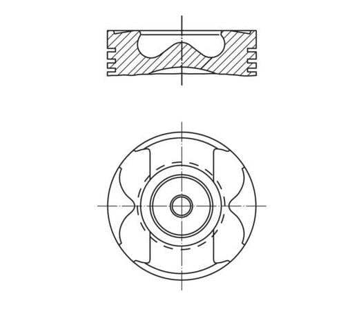 PISTON SEGMAN 0.50mm 77.50mm BMW N13 B16 F20 F30 MINI N18 R55 R56 R58 R59 R60 PEUGEOT 5FW EP6 5008 308 3008 207 CITROEN C3 C4