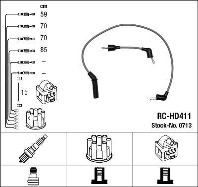 RC-HD411 ATEŞLEME KABLOSU