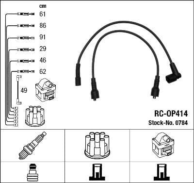RC-OP414 ATEŞLEME KABLOSU