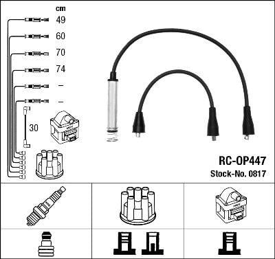 RC-OP447 ATEŞLEME KABLOSU