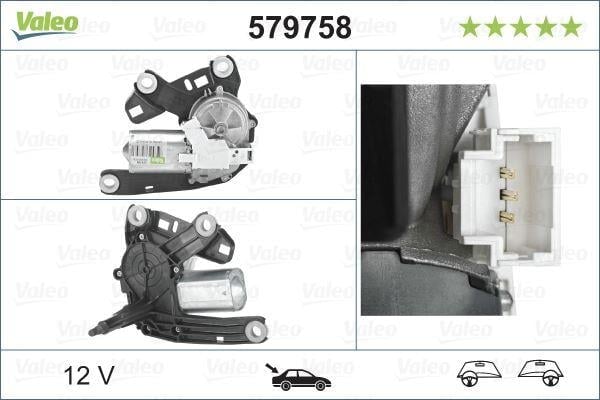 SİLECEK MOTORU ARKA CITROEN Berlingo 08> ; PEUGEOT Partner 08>
