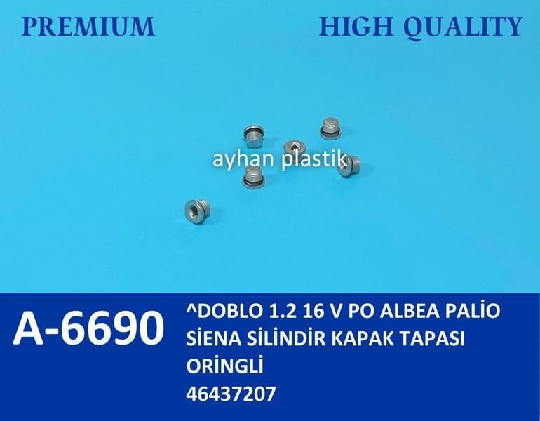 SİLİNDİR KAPAK TAPASI ORİNGLİ ALBEA