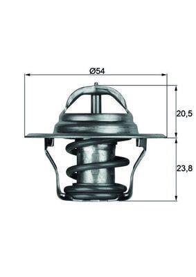 TERMOSTAT BORA-CADDY-GOLF-PASSAT-POLO-T5-SHARAN-OCTAVIA-FABIA-TOLEDO-IBIZA-CORDOBA-A3-A4-A6-TT 87C
