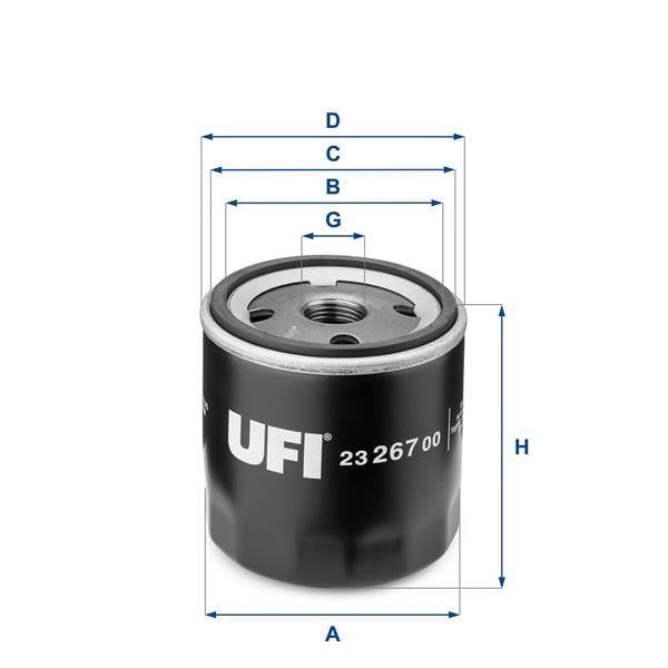 YAĞ FİLTRESİ FORD FOCUS/MONDEO/FIESTA/MAZDA/ESCORT-1.25-1.4-1.6 BENZİN S MAX 07>14 1.6 ZETEC VOLVO C30 S40 S80 V40 V50 V60 V70