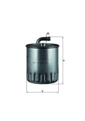 YAKIT FILTRESI MERCEDES OM611 W203 CL203 S203 C209 W463
